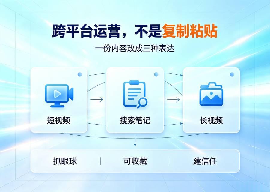 自媒体别一键分发！抖音小红书B站内容不能照搬