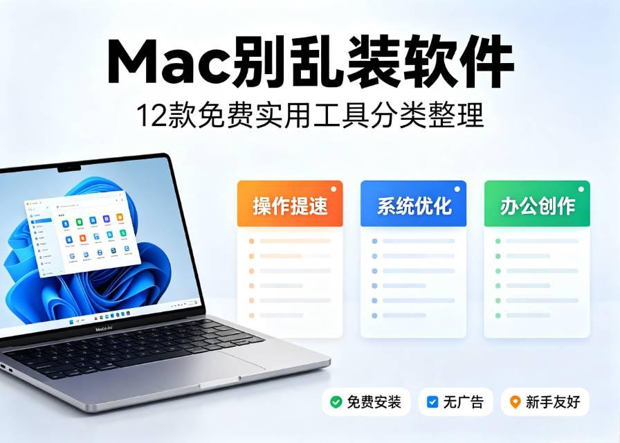 新买Mac不知道装啥？这12个免费工具够用了