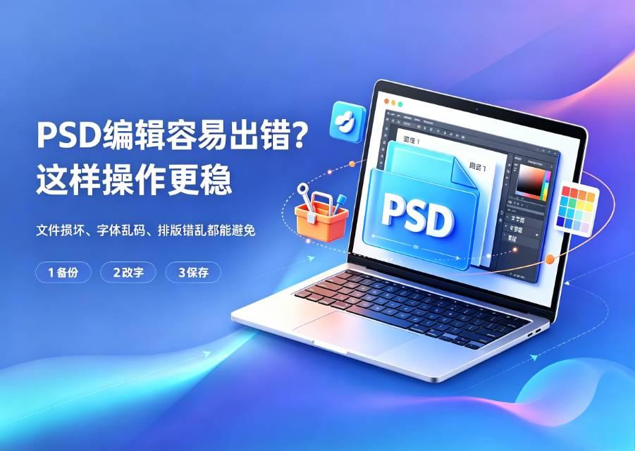 PSD文件编辑注意事项！常见问题解决
