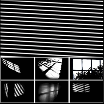 28款窗户百叶阳光光影投影 影楼写真免扣PNG素材