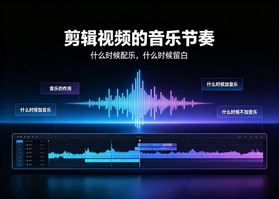 剪辑避坑，分清什么时候添加背景音乐