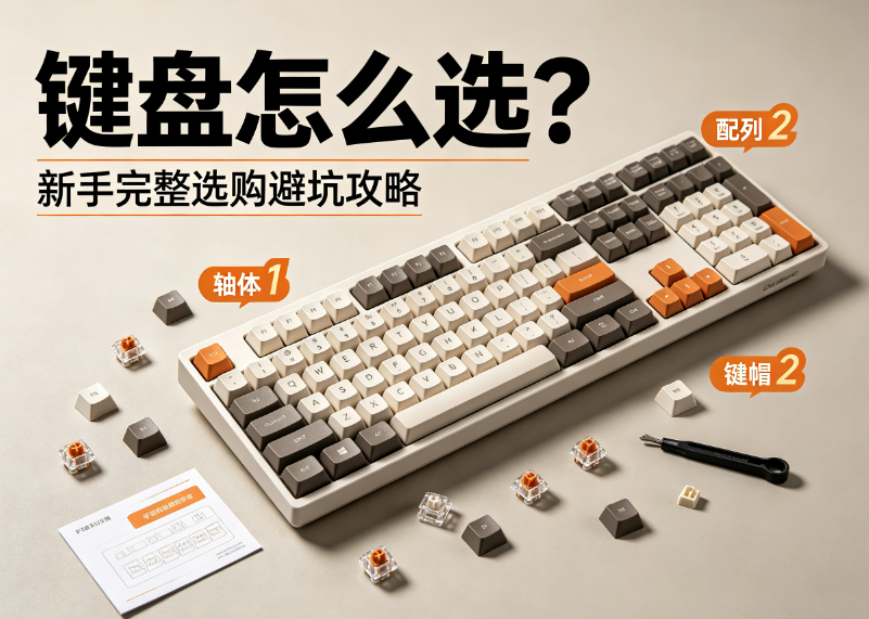 新手键盘选购指南，从零挑选适合自己的键盘